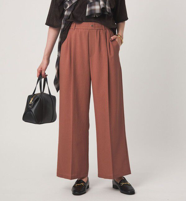 UNITED ARROWS green label relaxing「【結論シリーズ】ドライクロス ニーハイワイド マシンウォッシャブル ストレッチ 吸水速乾 通気性」|その他|BRICK