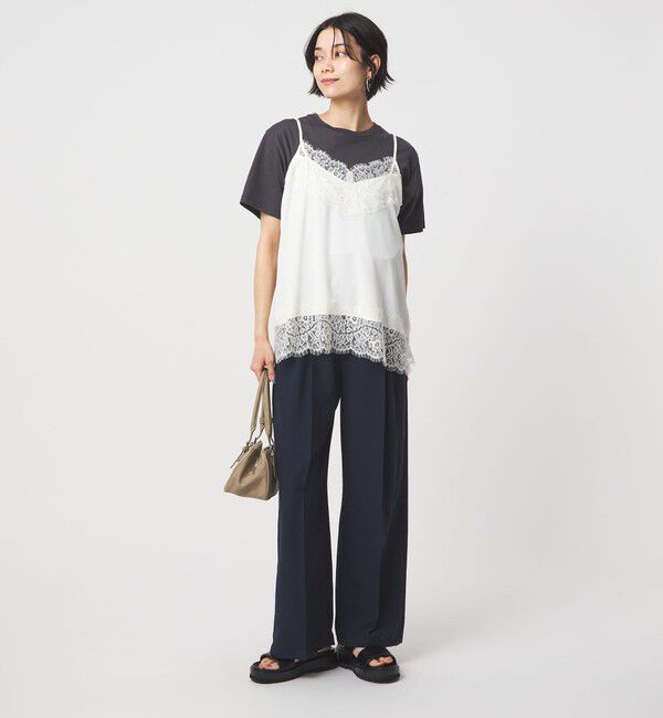 UNITED ARROWS green label relaxing「【結論シリーズ】ドライクロス ニーハイワイド マシンウォッシャブル ストレッチ 吸水速乾 通気性」|その他|