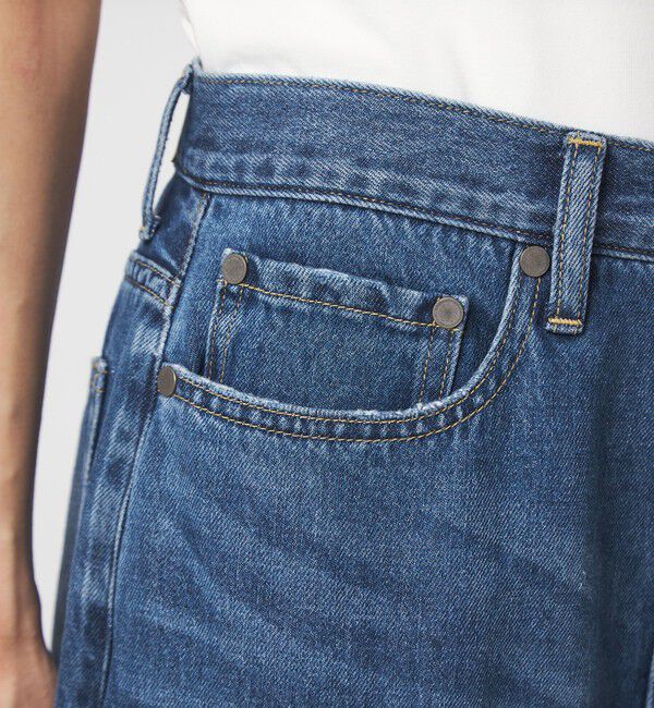 UNITED ARROWS green label relaxing「＜スタイリスト兵藤千尋さんコラボ＞ワイド ライト デニム 接触冷感」|デニム|