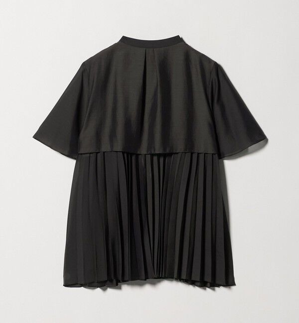 UNITED ARROWS green label relaxing「ヨーク プリーツ ショートスリーブ ブラウス」|シャツ・ブラウス|