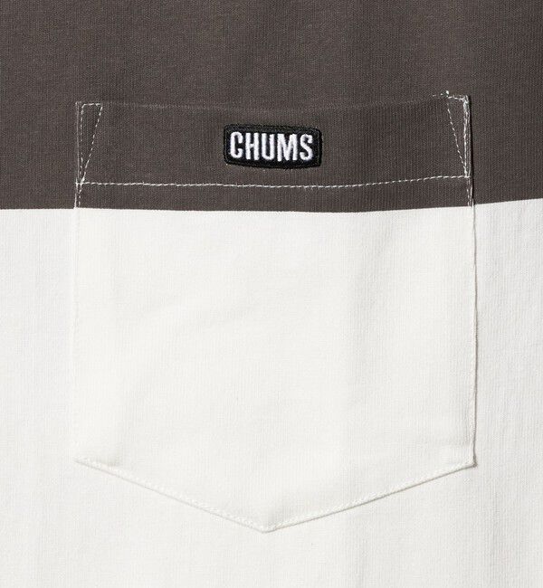 UNITED ARROWS green label relaxing「【別注】＜CHUMS＞GLR ライン ポケット 半袖 Tシャツ」|Tシャツ・カットソー|