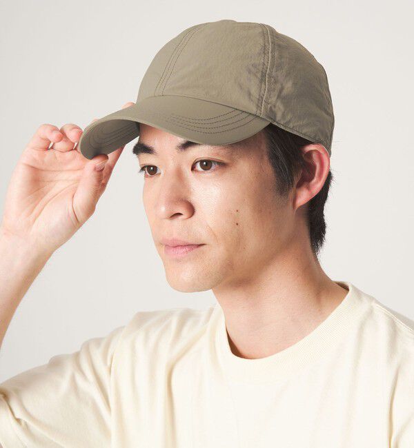 UNITED ARROWS green label relaxing「GLR ワッシャー キャップ ―ハンドウォッシャブル・UVカット―」|キャップ・キャスケット|