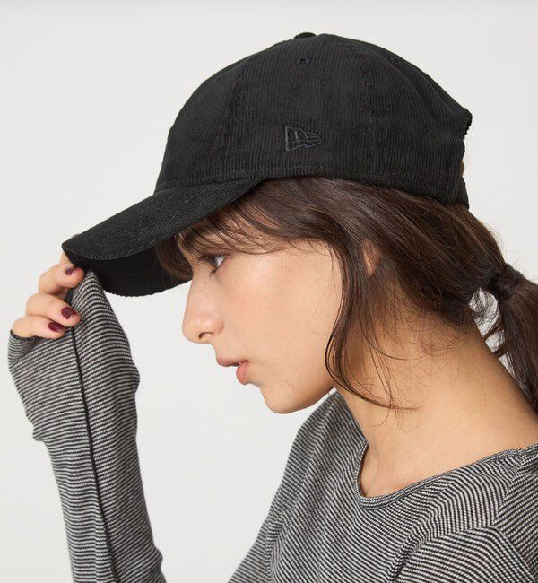 UNITED ARROWS green label relaxing「【別注】＜NEW ERA＞920 MLB キャップ 2 （コーデュロイ）」|キャップ・キャスケット|BLACK