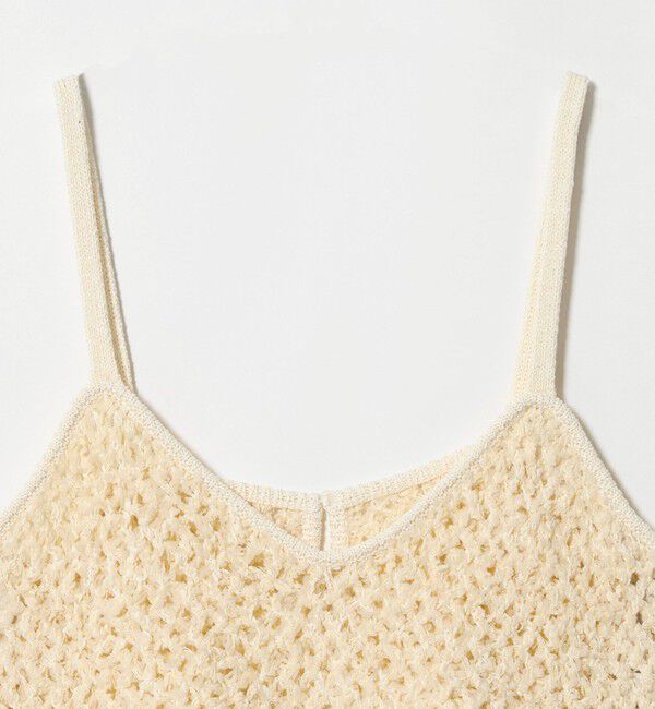 UNITED ARROWS green label relaxing「＜SEASONAL COLLECTION＞フリンジ ニット キャミソール」|ベスト・ジレ|