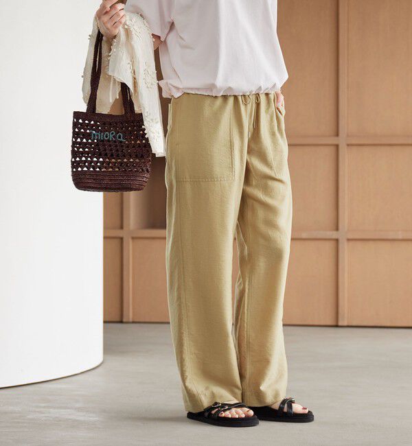BEAUTY&YOUTH UNITED ARROWS「ツイルパッチポケットイージーパンツ ウォッシャブル」|その他|
