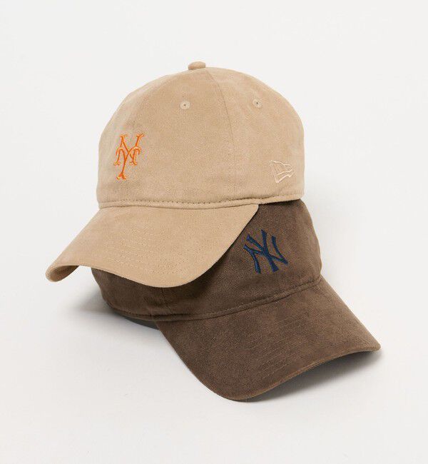 BEAUTY&YOUTH UNITED ARROWS「【別注】＜NEW ERA＞スエードライク ロゴ キャップ」|キャップ・キャスケット|