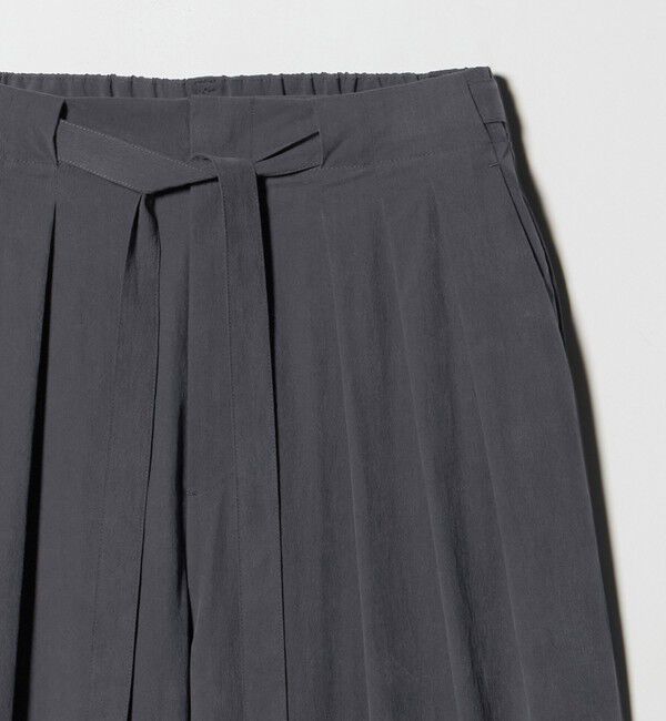 BEAUTY&YOUTH UNITED ARROWS「セルロースブレンド  ベルトループ ワイドパンツ ウォッシャブル」|その他|
