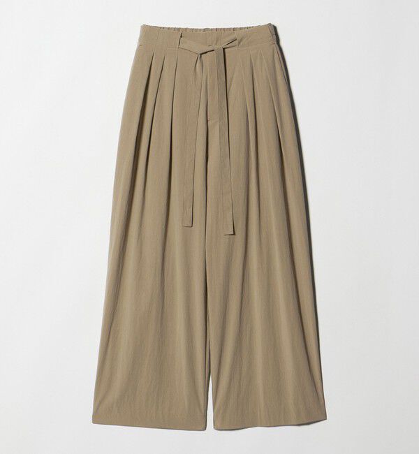 BEAUTY&YOUTH UNITED ARROWS「セルロースブレンド  ベルトループ ワイドパンツ ウォッシャブル」|その他|