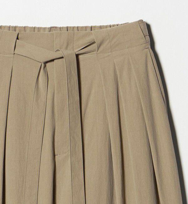 BEAUTY&YOUTH UNITED ARROWS「セルロースブレンド  ベルトループ ワイドパンツ ウォッシャブル」|その他|