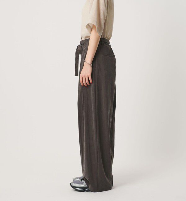 BEAUTY&YOUTH UNITED ARROWS「セルロースブレンド  ベルトループ ワイドパンツ ウォッシャブル」|その他|