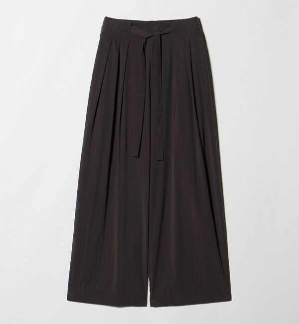 BEAUTY&YOUTH UNITED ARROWS「セルロースブレンド  ベルトループ ワイドパンツ ウォッシャブル」|その他|
