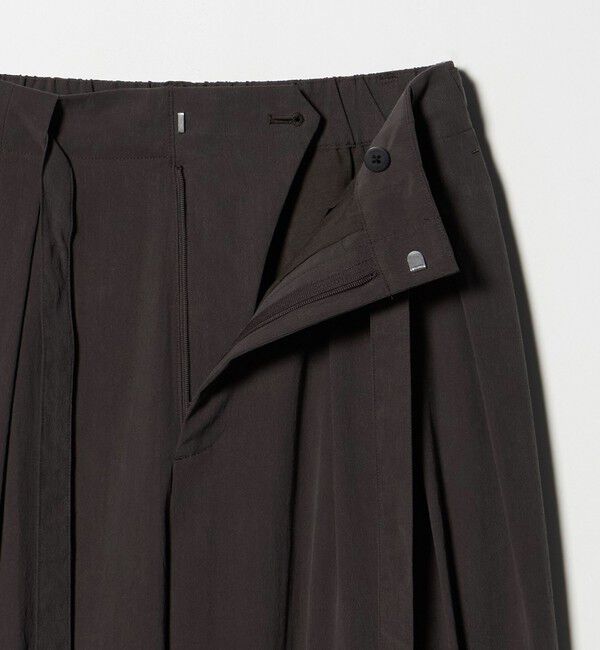 BEAUTY&YOUTH UNITED ARROWS「セルロースブレンド  ベルトループ ワイドパンツ ウォッシャブル」|その他|