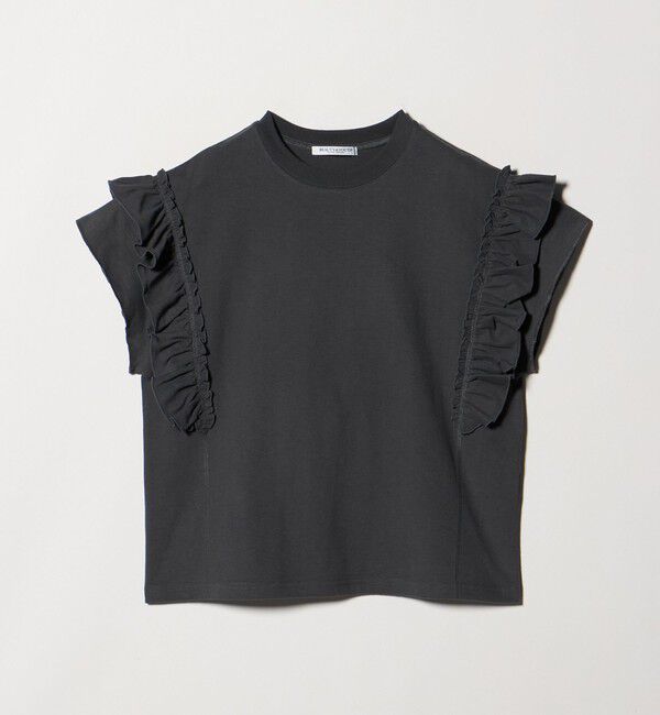BEAUTY&YOUTH UNITED ARROWS「コットンフリル ショートスリーブ カットソー」|Tシャツ・カットソー|