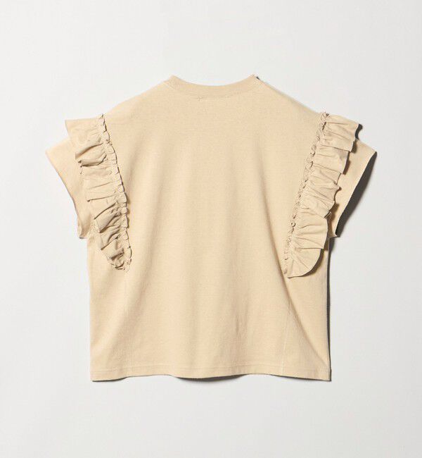 BEAUTY&YOUTH UNITED ARROWS「コットンフリル ショートスリーブ カットソー」|Tシャツ・カットソー|
