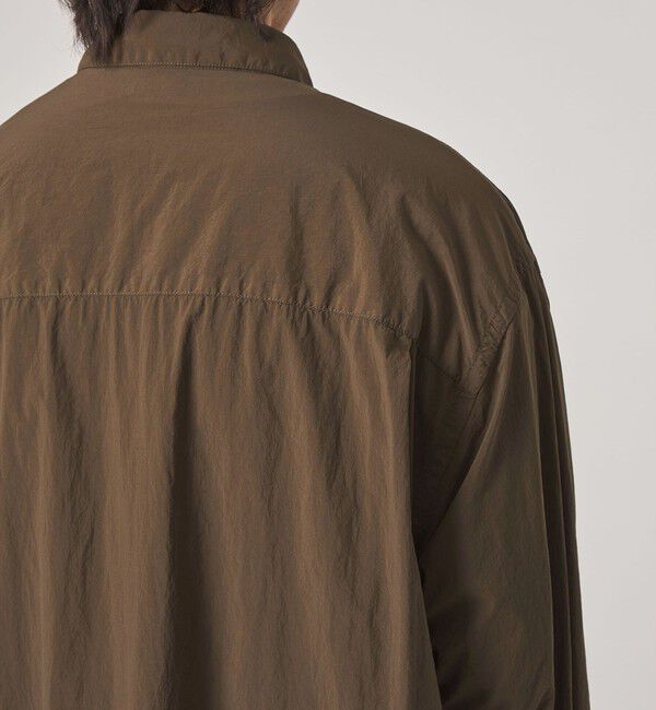 STEVEN ALAN「＜Steven Alan＞ シアー ナイロン ガーメントダイ シャツ」|シャツ・ブラウス|