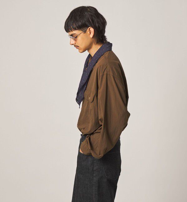 STEVEN ALAN「＜Steven Alan＞ シアー ナイロン ガーメントダイ シャツ」|シャツ・ブラウス|
