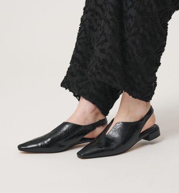 BEAUTY&YOUTH UNITED ARROWS「Vカット バックストラップ パンプス」|パンプス|