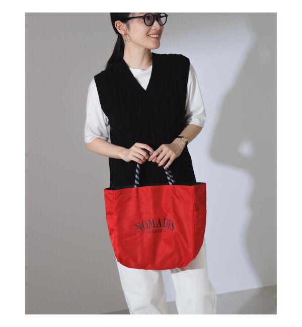 Demi-Luxe BEAMS 「NOMADIS / SAC2 WIDE ロゴ トートバッグ」|トートバッグ|