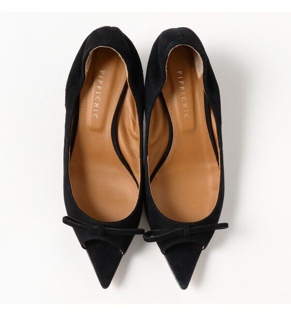 Demi-Luxe BEAMS 「PIPPICHIC / CHRISTEL Re-born スエードパンプス」|パンプス|