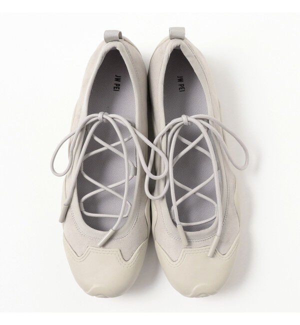 Ray BEAMS 「JW PEI / レースアップバレリーナスニーカー」|スニーカー|