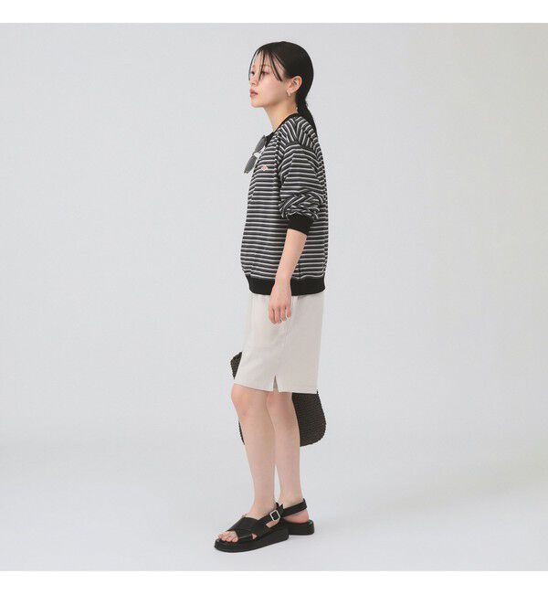 Ray BEAMS 「DANTON / ストライプ ロングスリーブ Tシャツ」|Tシャツ・カットソー|