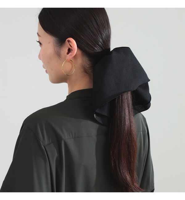Demi-Luxe BEAMS 「	TRESSE / ダブル ビッグ シュシュ」|その他|BLACK