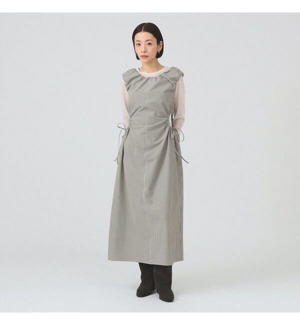 Ray BEAMS 「カットアウト ノースリーブ ワンピース」|ワンピース|