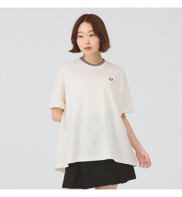 Ray BEAMS 「【別注】FRED PERRY / リラックスド ピケ Tシャツ」|Tシャツ・カットソー|