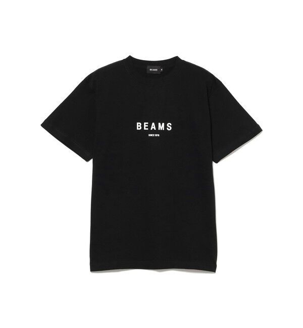 BEAMS「BEAMS ロゴ Tシャツ」|Tシャツ・カットソー|BLACK