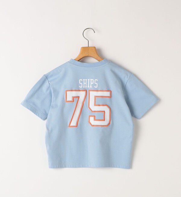 SHIPS KIDS「SHIPS KIDS:80～90cm / ナンバリング デザイン 半袖 Tシャツ」|Tシャツ・カットソー|
