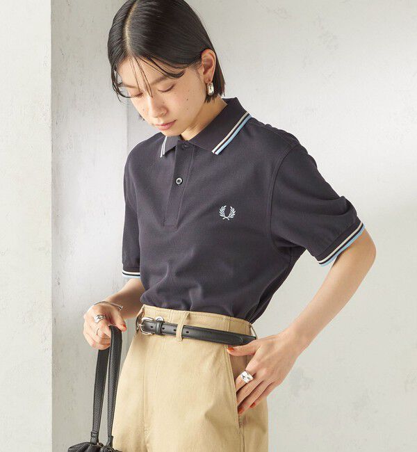 SHIPS for women「FRED PERRY:M3600 TWIN TIPPED POLO」|Tシャツ・カットソー|