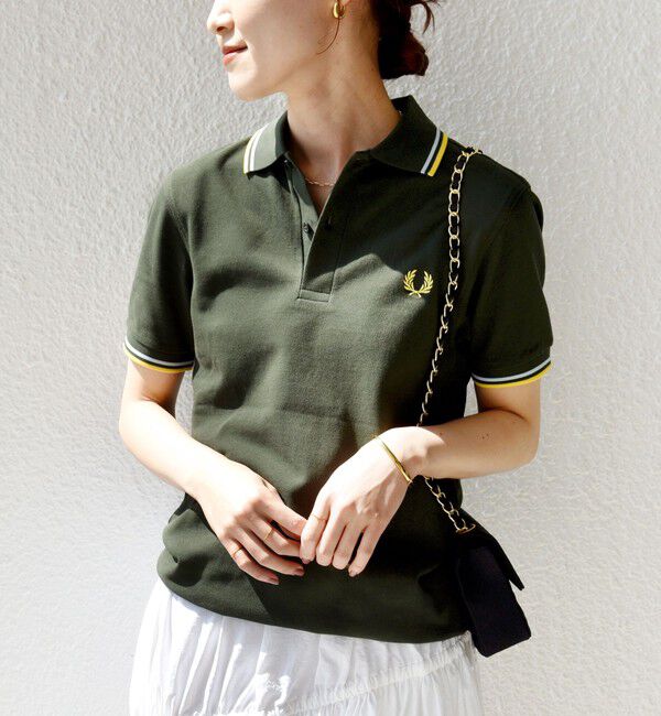 SHIPS for women「FRED PERRY:M3600 TWIN TIPPED POLO」|Tシャツ・カットソー|