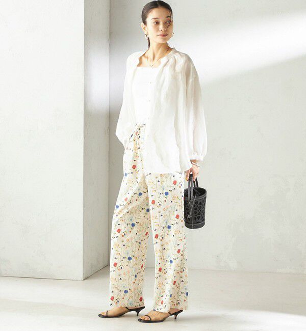 SHIPS for women「〈手洗い可能〉LIBERTY プリント パンツ」|その他|