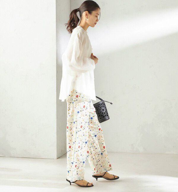 SHIPS for women「〈手洗い可能〉LIBERTY プリント パンツ」|その他|