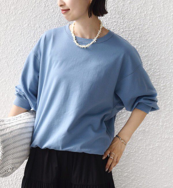 SHIPS for women「〈手洗い可能〉ハイゲージ ドルマン プルオーバー」|Tシャツ・カットソー|