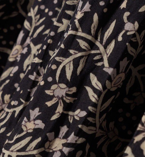 SHIPS for women「Fanaka:〈手洗い可能〉小花 プリント クリンクル ワンピース」|ワンピース|