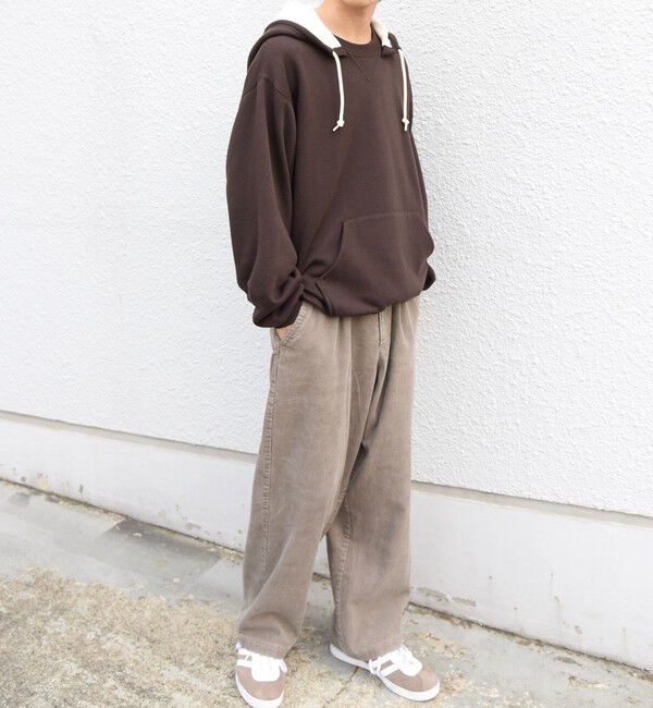 SHIPS any「【SHIPS any別注】RUSSELL ATHLETIC: ワンポイント ロゴ 裏起毛 プルオーバー パーカー◆」|パーカー|