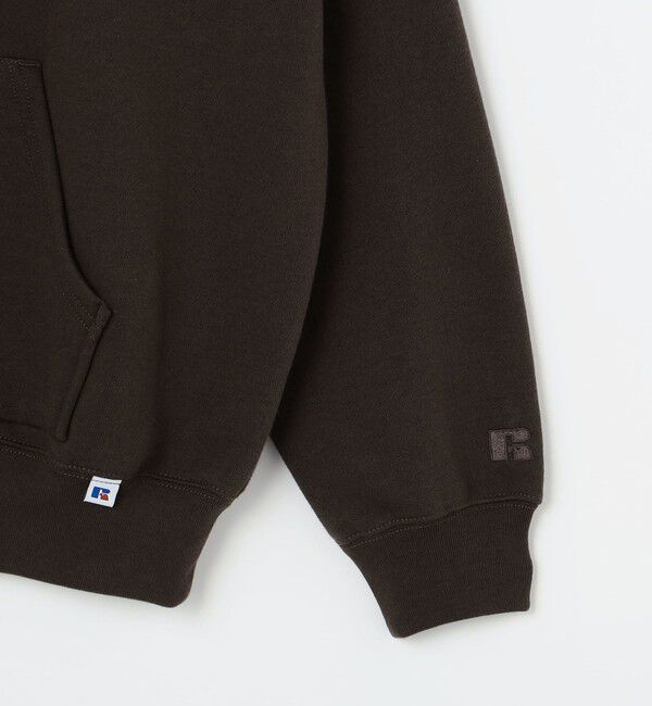 SHIPS any「【SHIPS any別注】RUSSELL ATHLETIC: ワンポイント ロゴ 裏起毛 プルオーバー パーカー◆」|パーカー|