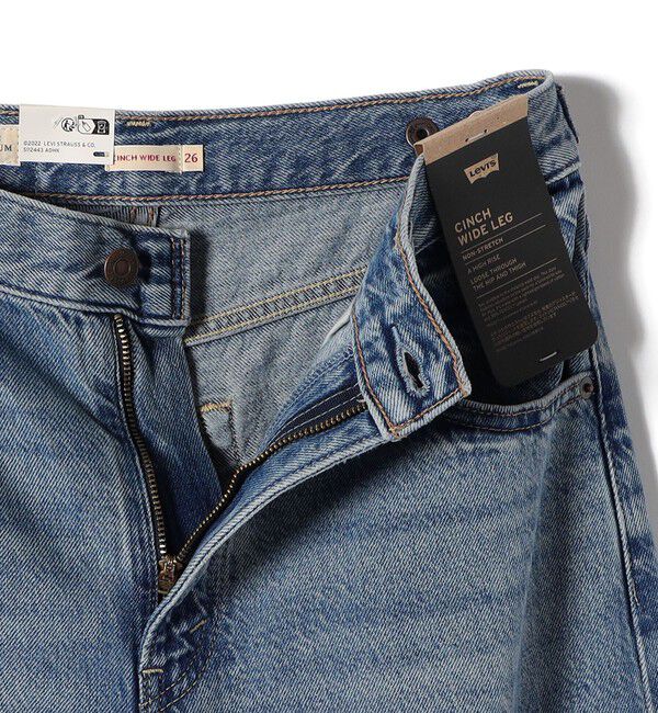 SHIPS for women「Levi&rsquo;s: CINCH WIDE LEG」|デニム|