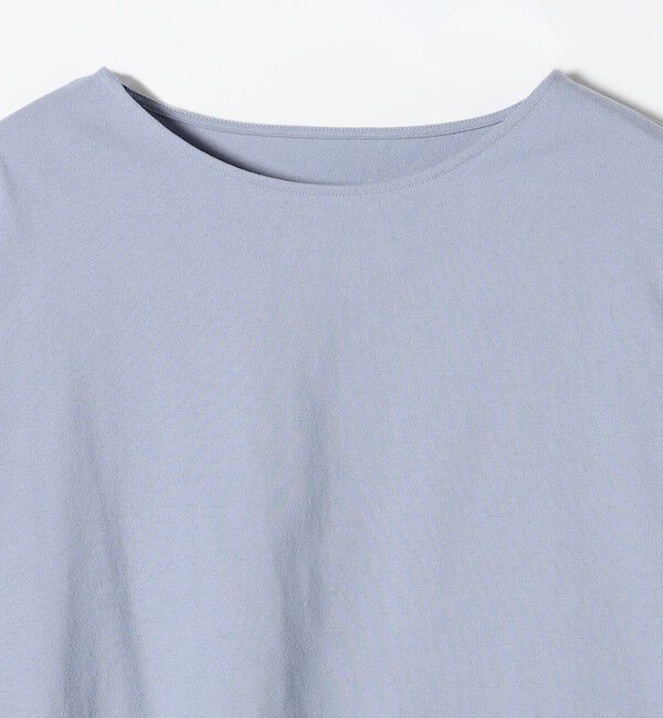 SHIPS any「《予約》SHIPS any:〈洗濯機可能〉レース ヘム アシンメトリー ロングスリーブ TEE」|Tシャツ・カットソー|