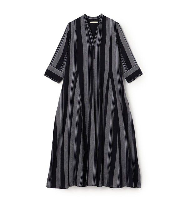 TOMORROWLAND BUYING WEAR「ne Quittez pas Cotton Voile Stripe ワンピース」|ワンピース|18 ダークネイビー系