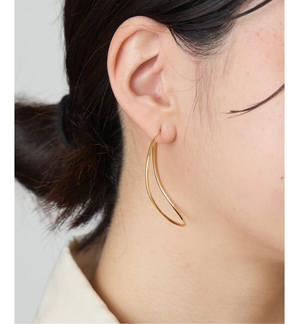 IENA LA BOUCLE「BAR jewellery/バー ジュエリー CONTOUR ピアス CONEA-83G」|その他|