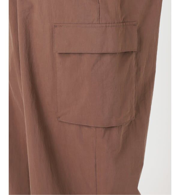 SLOBE IENA「CNドレープポプリンカーゴパンツ」|カーゴ|