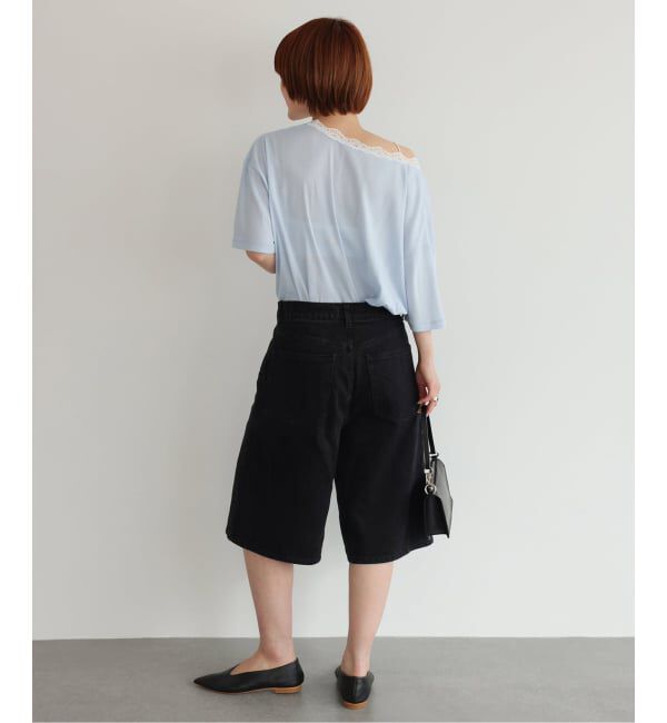 SLOBE IENA「miller/ミラー SLOBE別注 レースシアーTEE」|Tシャツ・カットソー|