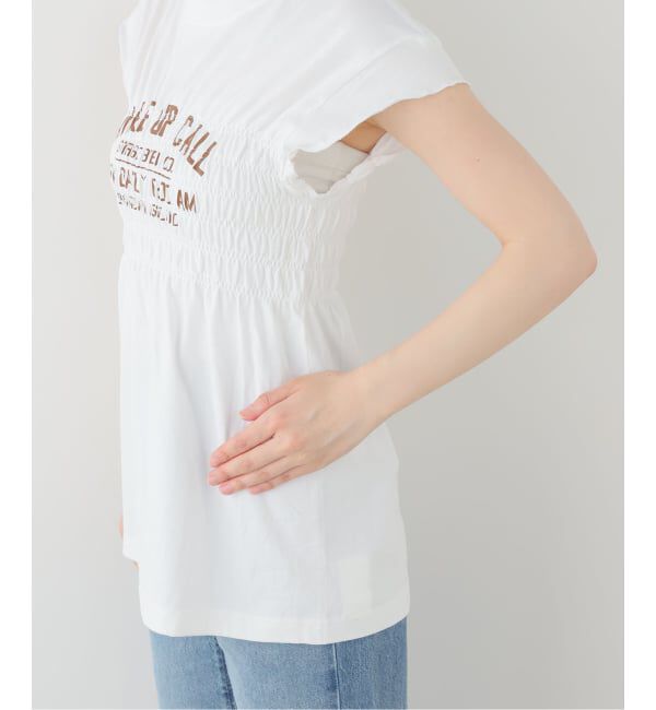 SLOBE IENA「Various Timeless Arts/ヴァリアス タイム レス アーツ SLOBE別注 シャーリングTEE」|Tシャツ・カットソー|