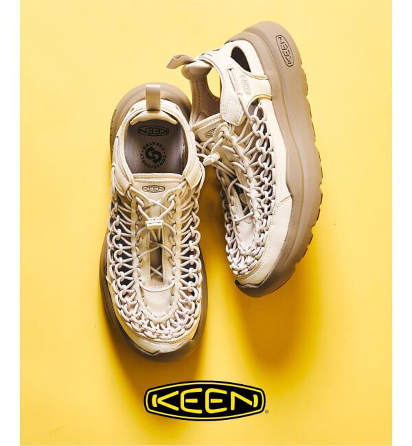 417 EDIFICE「KEEN / キーン UNEEK WK」|サンダル|ナチュラル