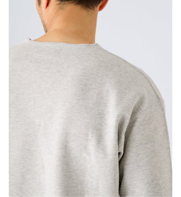 EDIFICE「《予約》スパン フライス  キーネック ロング Tシャツ」|Tシャツ・カットソー|