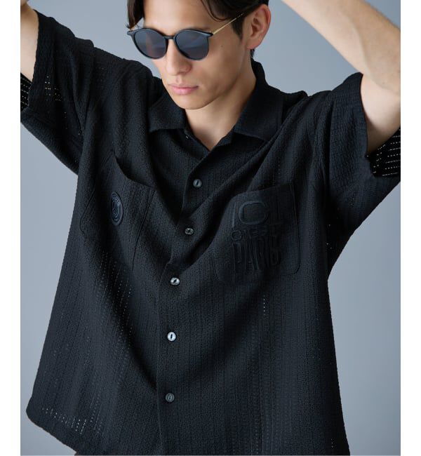 Paris Saint-Germain「【Paris Saint-Germain / パリ・サン＝ジェルマン】 JP CREST PATCH SHIRT」|シャツ・ブラウス|
