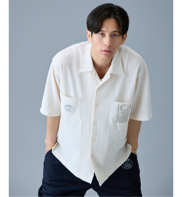 Paris Saint-Germain「【Paris Saint-Germain / パリ・サン＝ジェルマン】 JP CREST PATCH SHIRT」|シャツ・ブラウス|