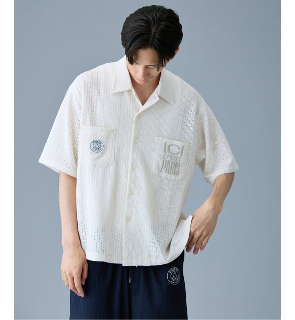 Paris Saint-Germain「【Paris Saint-Germain / パリ・サン＝ジェルマン】 JP CREST PATCH SHIRT」|シャツ・ブラウス|